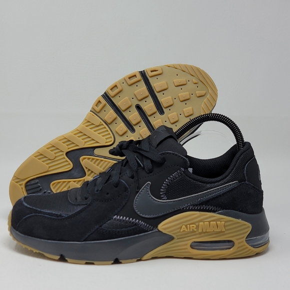 Nike Air Max Excee Black Gum Light Brown Anthracite Mens Size 7.5 HV0928 010 NEW